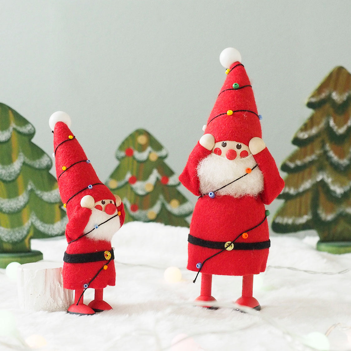 NORDIKA nisse ノルディカ ニッセ クリスマス 木製人形（電飾に