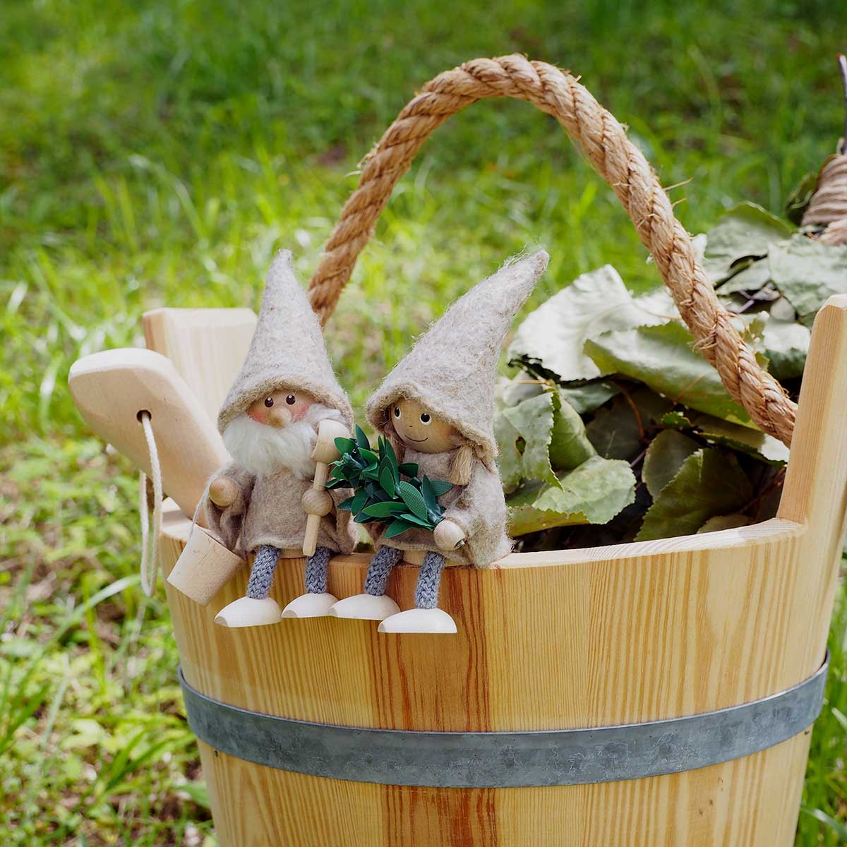 NORDIKA nisse ノルディカ ニッセ 木製人形 ( サウナニッセ / 女の子