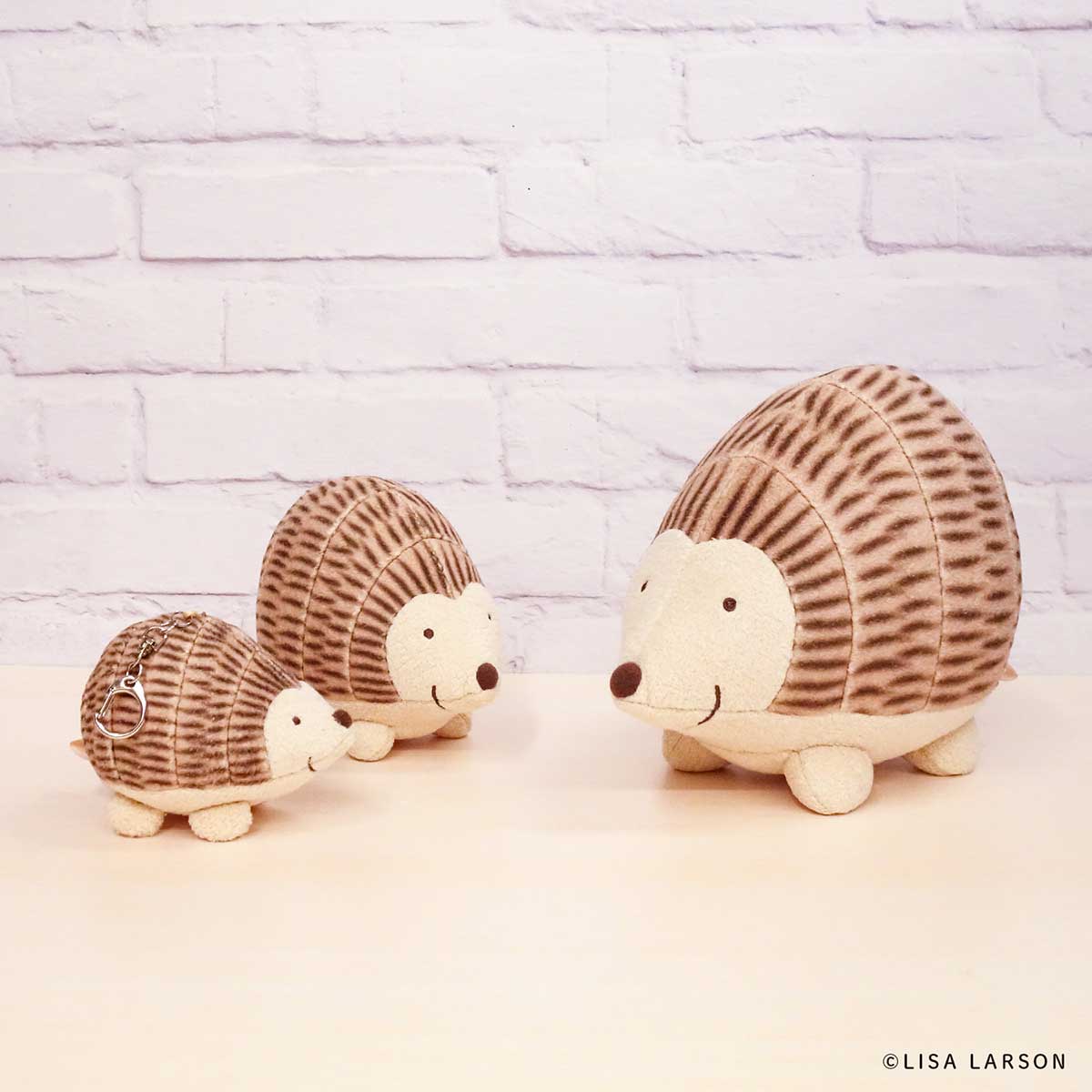 リサ・ラーソン ぬいぐるみキーチェーン ( ハリネズミ / イギー