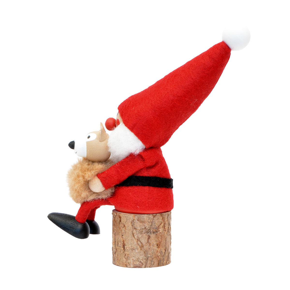 NORDIKA nisse ノルディカ ニッセ クリスマス 木製人形（イヌを抱える