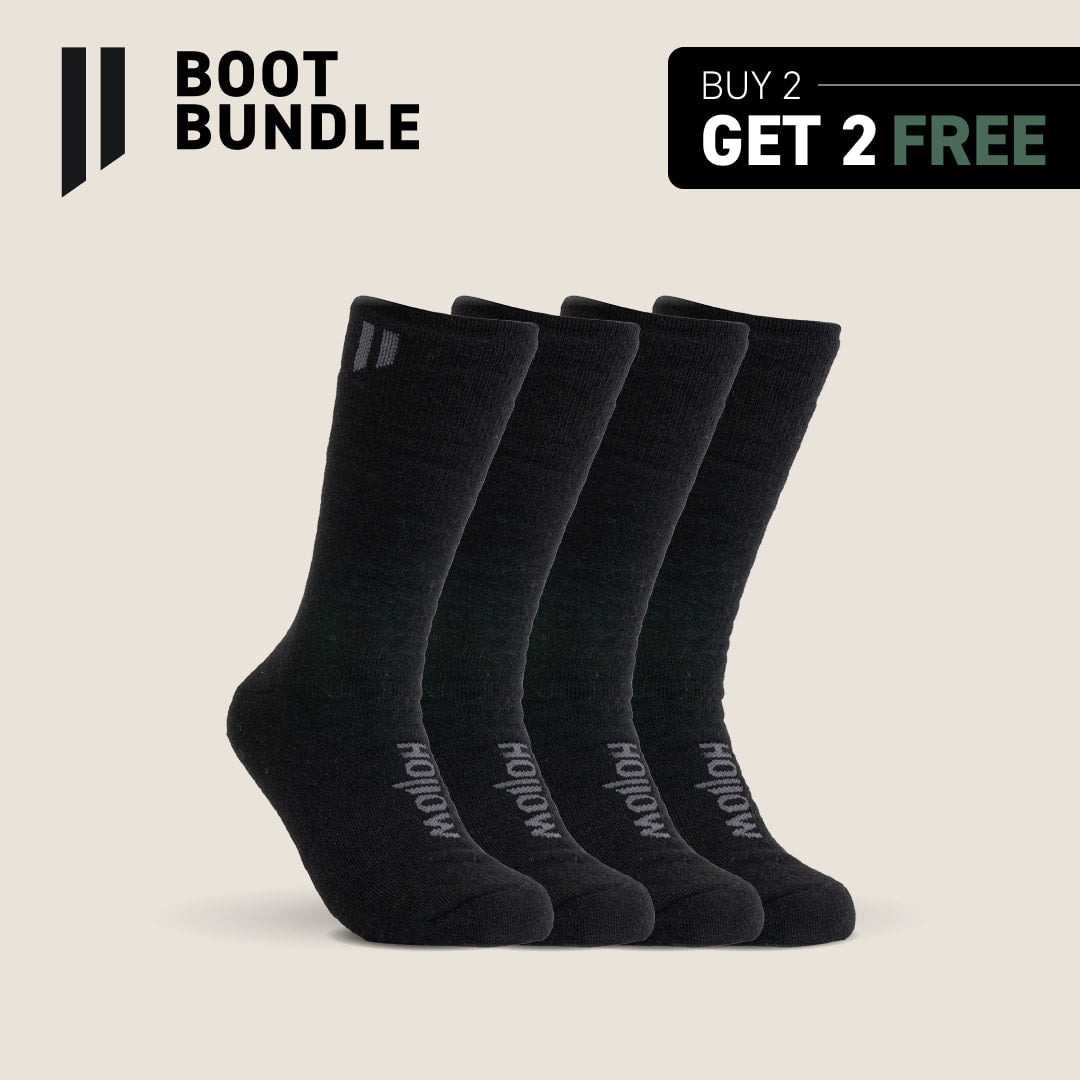 Crew Buy 2 Get 2 Free Bundle | Hollow Performance Alpaca Socks