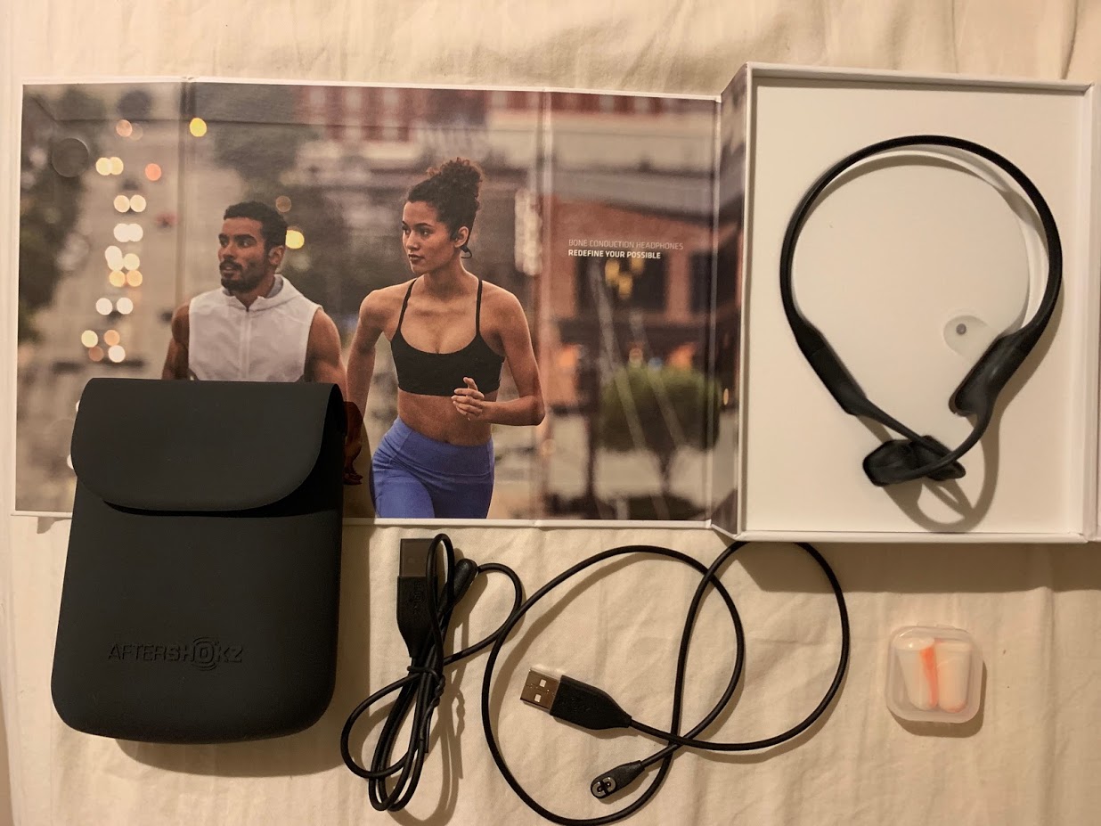 骨伝導イヤホン OPENRUN使い方ガイド