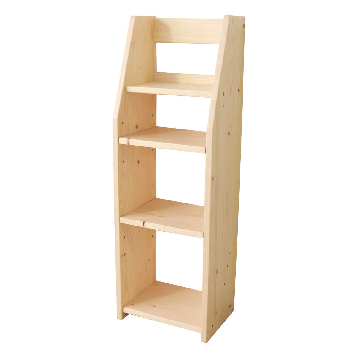 ラック 木製 サイドラック デスク用 天然木 – ハウジー