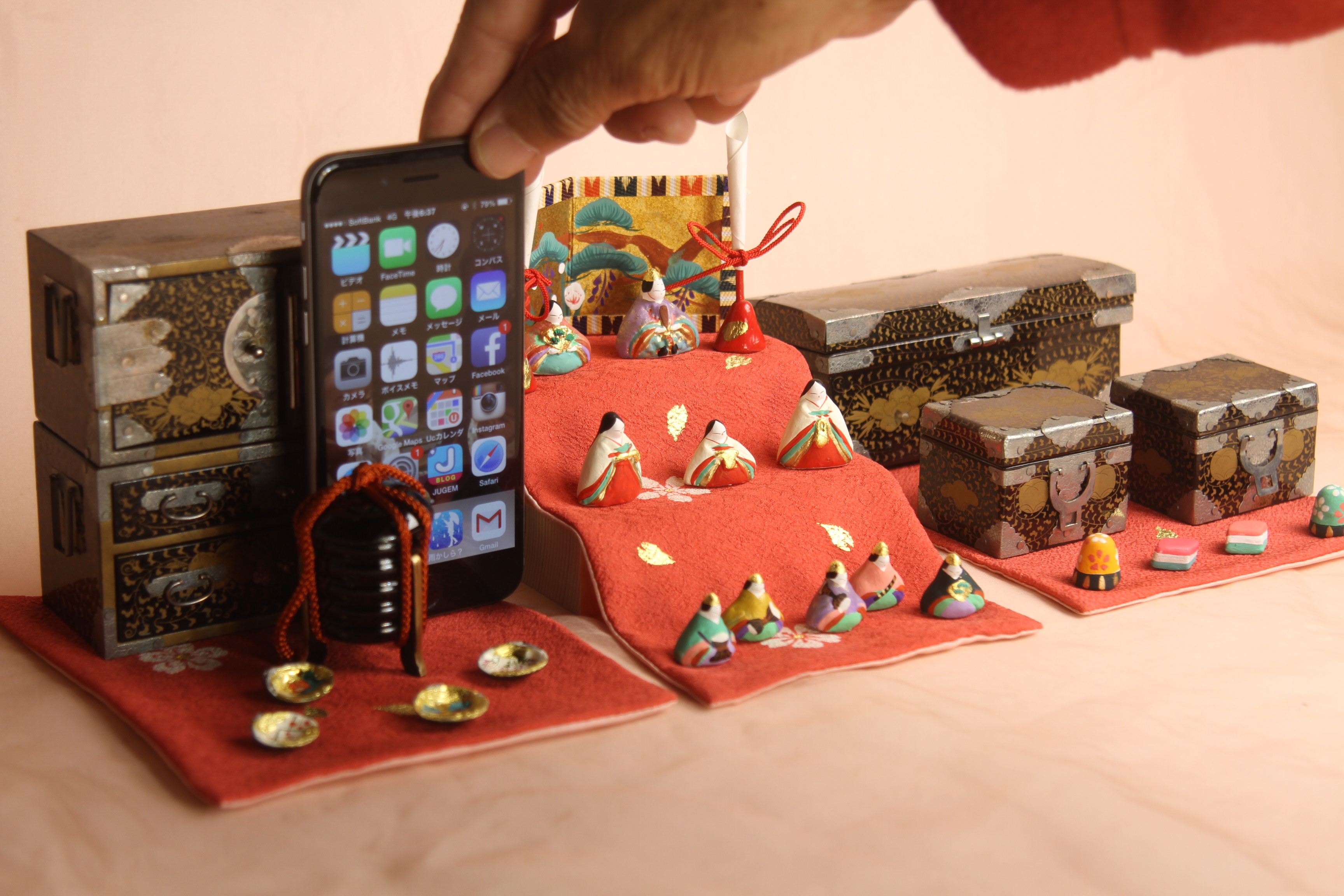 大正時代のアンティーク雛道具は、超ミニチュアサイズです。 – みかわ工房