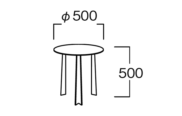 MBT0140／MBT0141｜アビタスタイルのサイドテーブル
