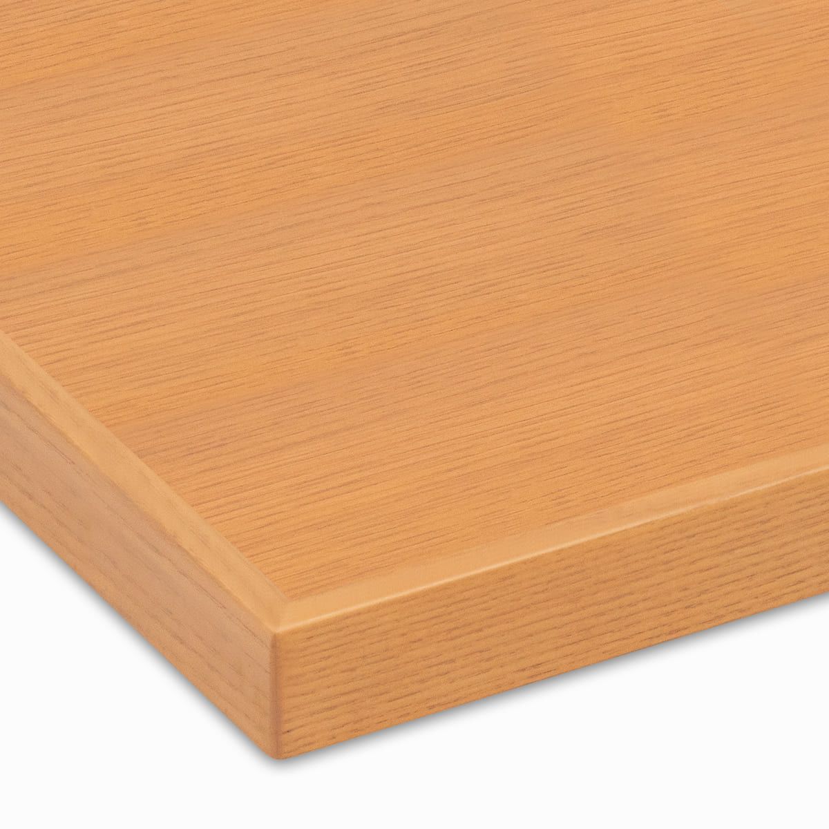 天然木突板天板（木製エッジ）ナチュラル NA-WDVE-WF 天板のみ