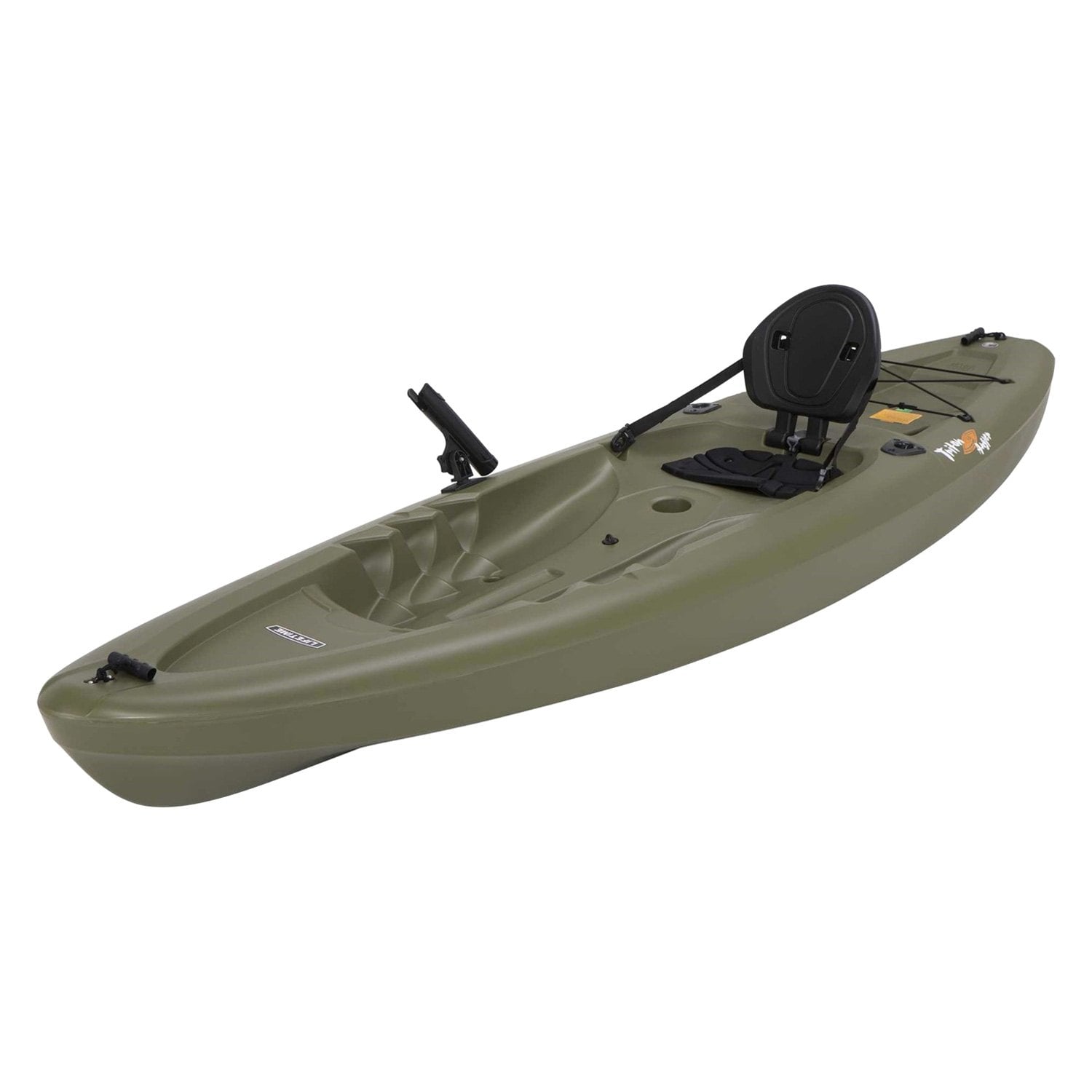 Lifetime® 90793 - Triton™ 10' Solo Olive Green Angler Solid Kayak