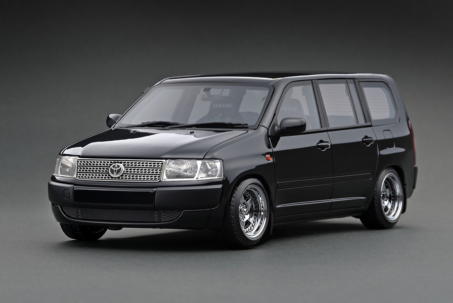 IG1649 1/18 Toyota Probox GL (NCP51V) Black Metallic | LINE UP