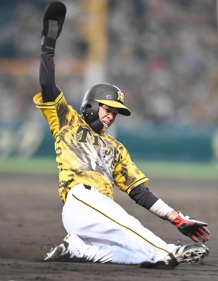 阪神・中野 走攻守で魅せる！球宴第2戦「9番・遊撃」「元気を与える