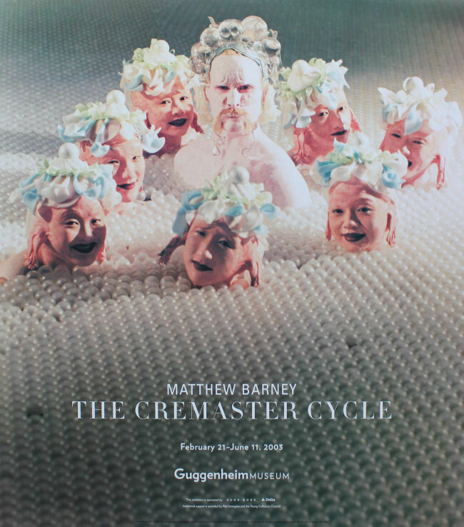 MATTHEW BARNEY - THE CREMASTER CYCLE - GUGGENHEIM MUSEUM 2003 | eBay