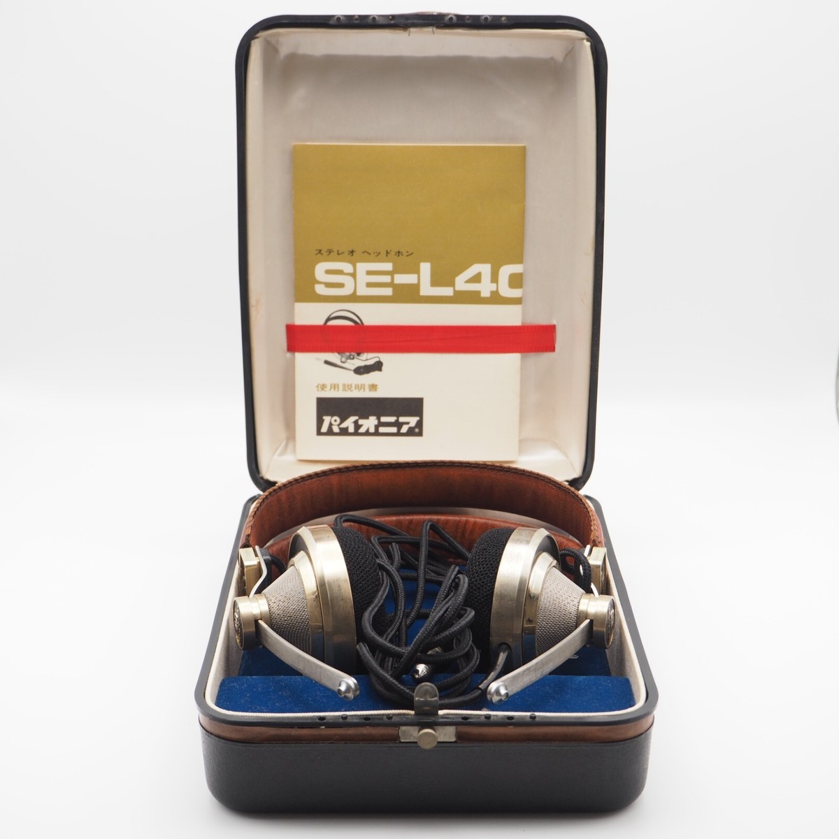 Pioneer SE-L40 retro stereo headphones vintage Tested [Very good