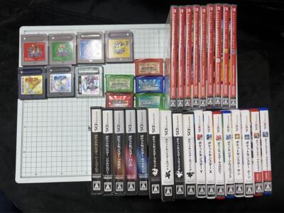 Pokemon Nintendo GB GBC GBA DS 3DS Switch ALL Complete Set 38 Lots