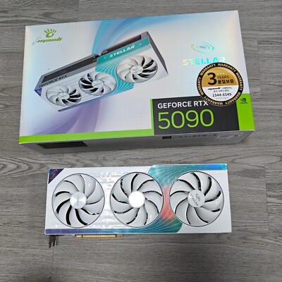 Manli RTX 5090 Stellar OC GPU No Core & VRAM, for parts (ship From