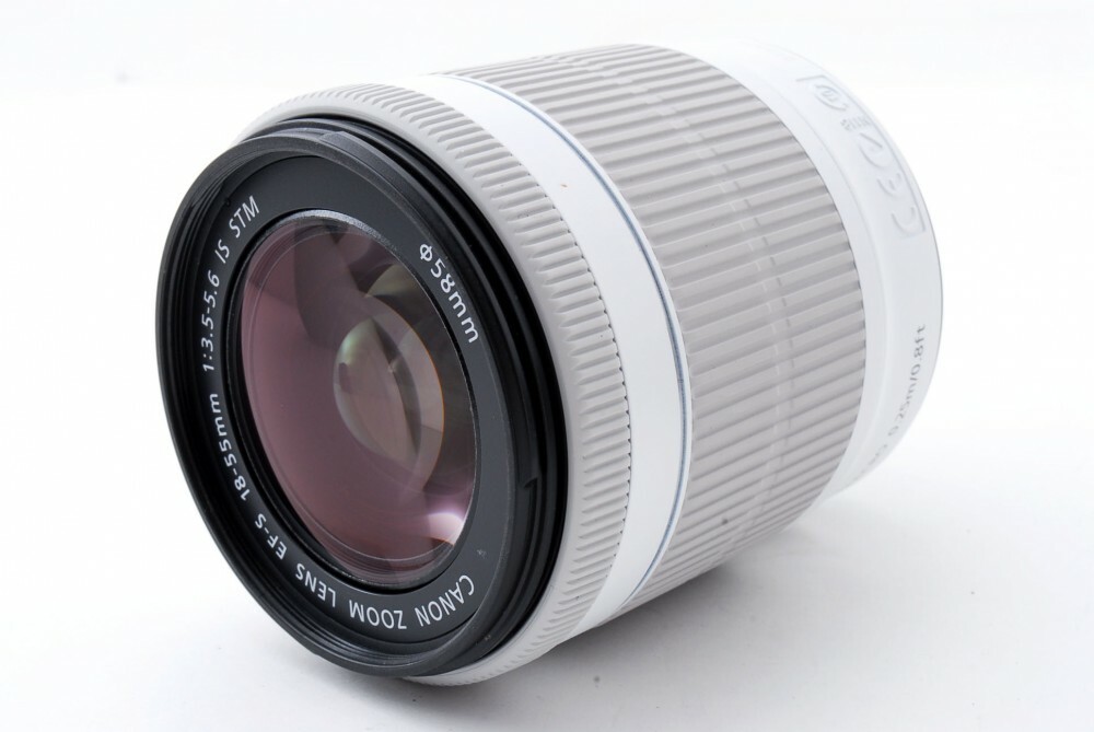 Canon EOS Kiss X7/Rebel SL1/100D 18.0MP 18-55mm White [Exc+++] w