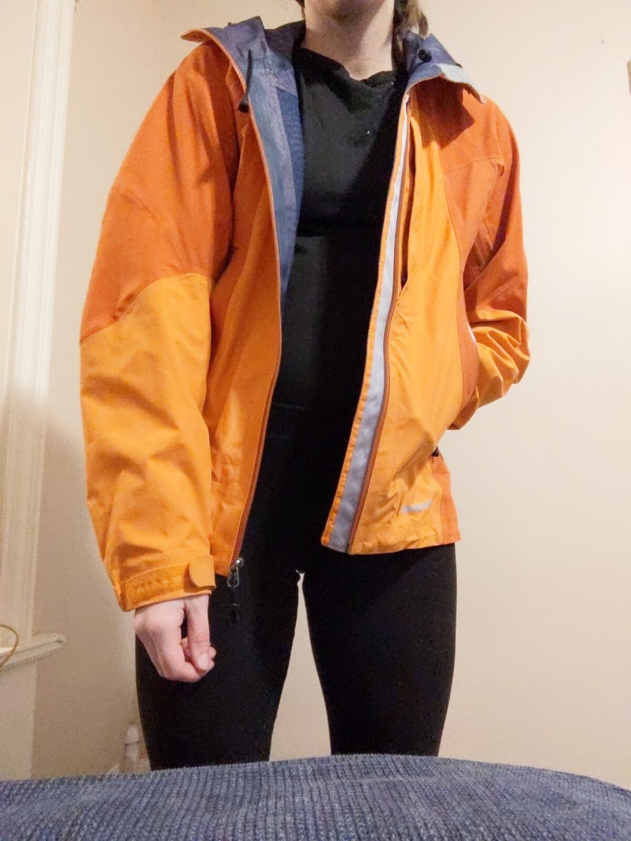 Women's orange Patagonia Ski Jacket Outershell. Size xs. Used | eBay