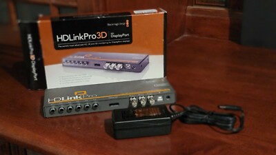 BLACKMAGIC, HDLink Pro 3D w/ Display port 3 Gb/s SDI input for SD