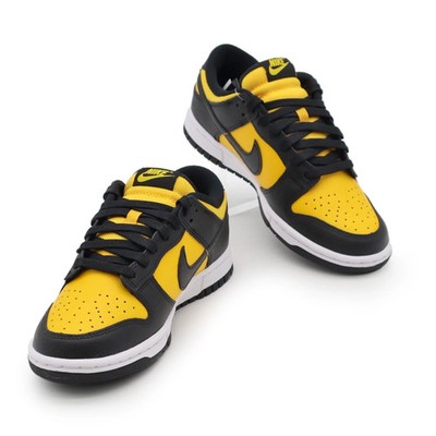 FZ4618-001 Nike Dunk Low Black University Gold (Men's) | eBay