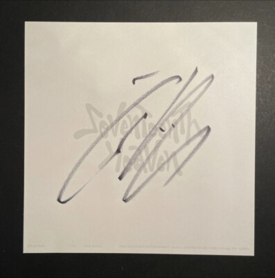 Seventeen Seventeenth Heaven Signed Autographed Postcard Jun Wen