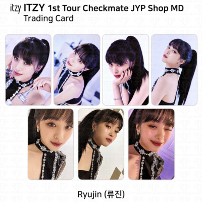 ITZY 1st Tour Checkmate Official MD Trading card Photocard JYP