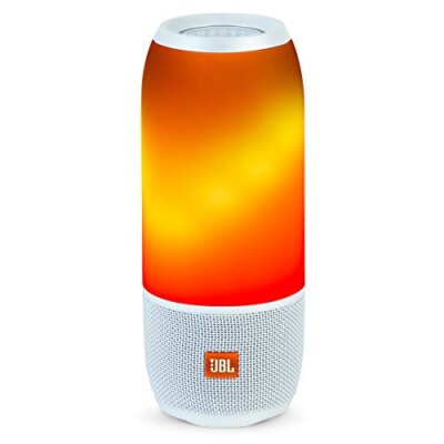JBL Pulse 3 - Wireless Bluetooth Waterproof Speaker - White