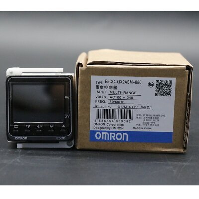 Omron E5CC-QX2ASM-880 Temperature Controller New One E5CCQX2ASM880