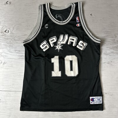 Vintage Dennis Rodman #10 San Antonio Spurs NBA Champion Jersey