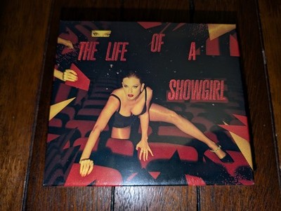 Taylor Swift The Life Of A Showgirl It's Frightening Deluxe CD w