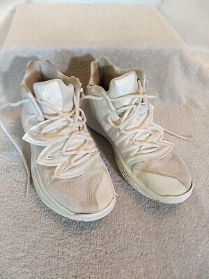 Nike Mens Kyrie 5 ID White Basketball Shoes (AV7917-991), Size