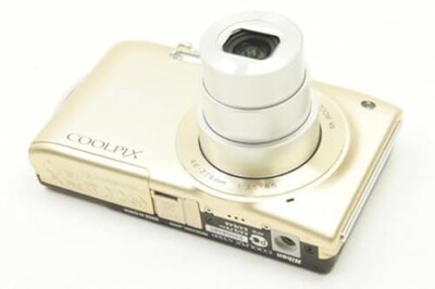 Excellent Nikon COOLPIX S3300 Gold 6x Zoom 16.0MP Digital Camera