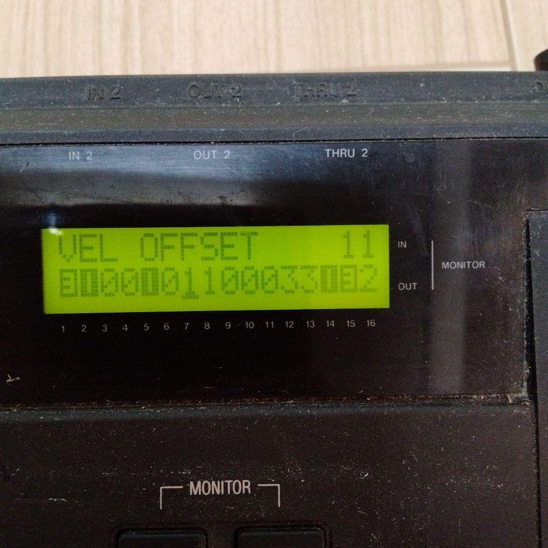 Kawai MM-16 16ch SysEx MIDI Mixer Controller No Box With adapter