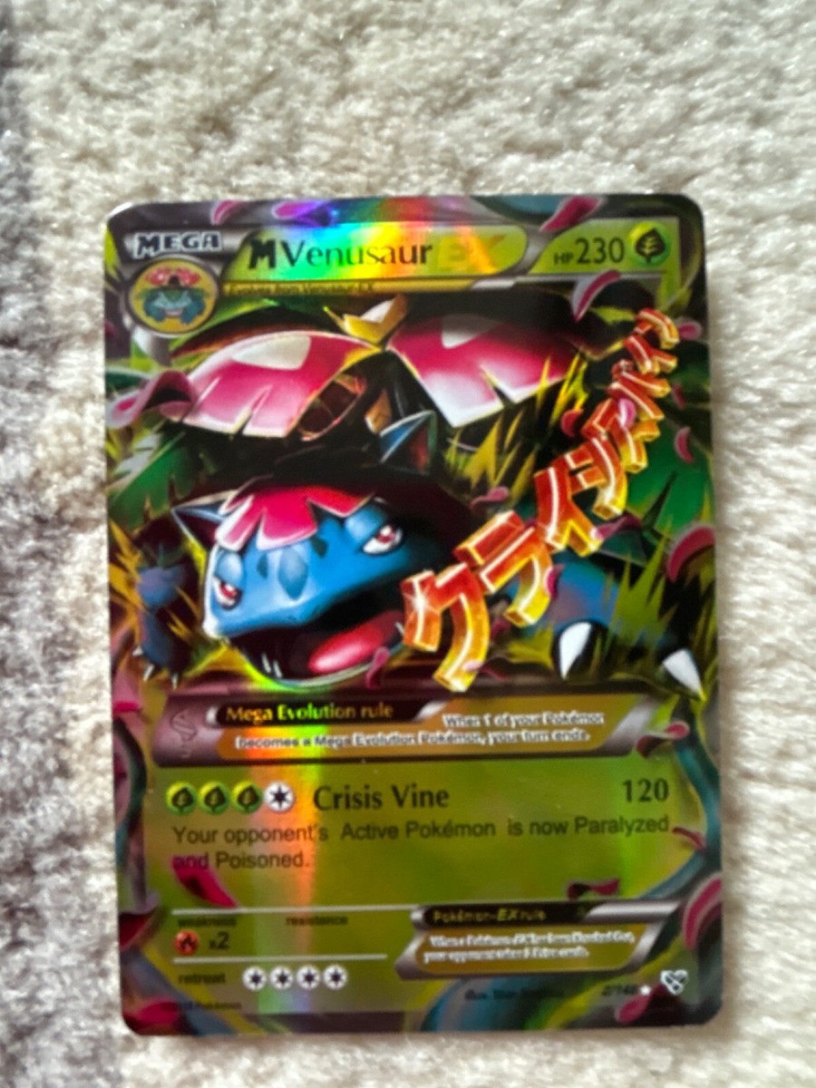 M Venusaur EX #2/146 - XY Base Set - Ultra Rare Pokemon Card - MP