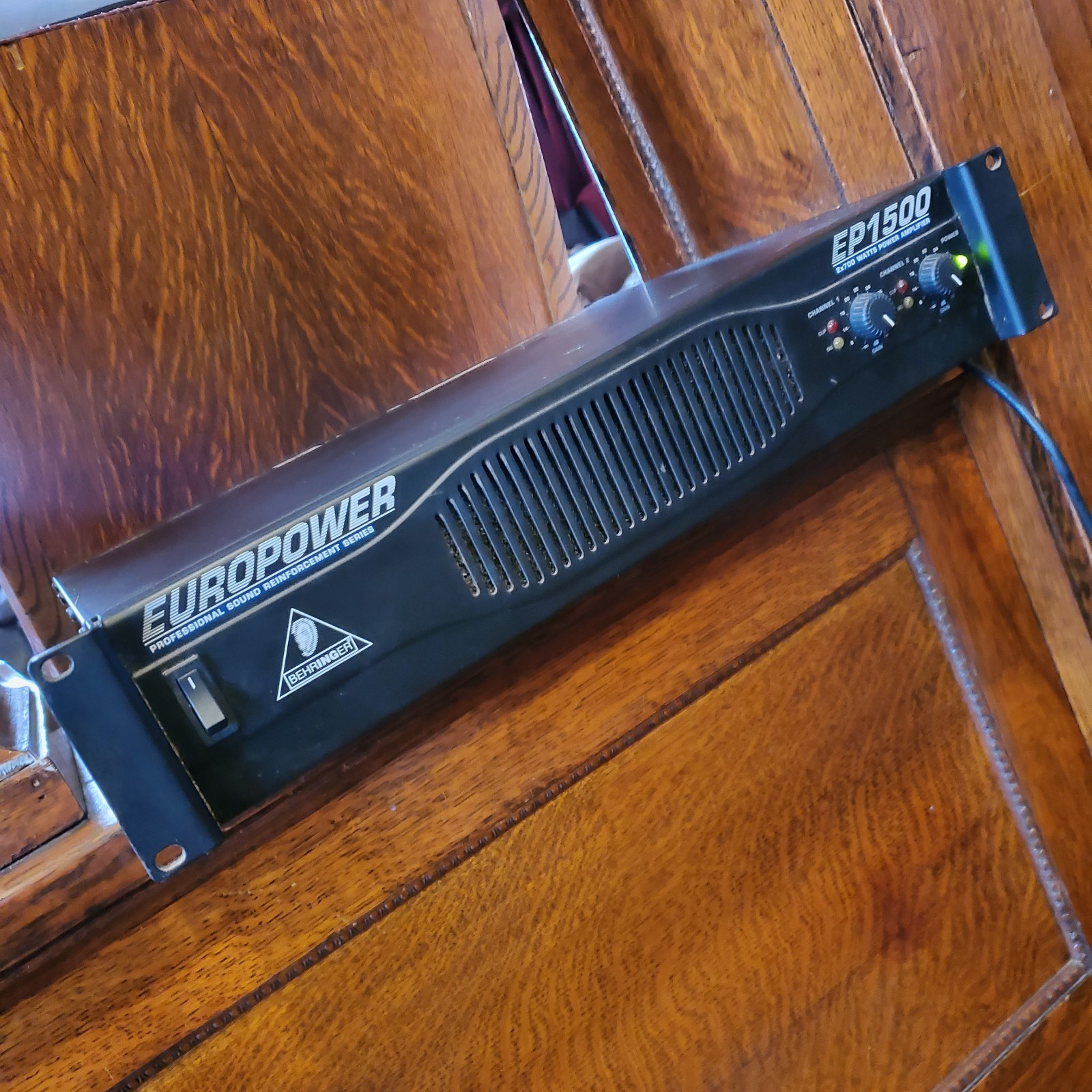 BEHRINGER EUROPOWER EP1500 POWER AMPLIFIER (TESTED FOR POWER ONLY