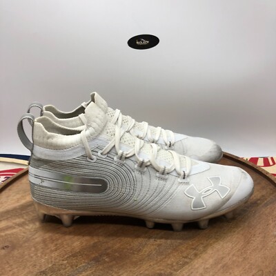 Under Armour Men UA Spotlight MC Football Cleats 3020675-100 White