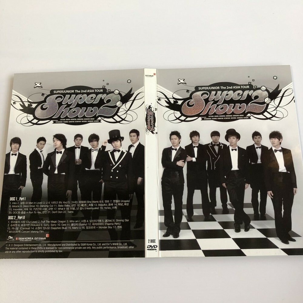 SUPER JUNIOR The 2nd Asia Tour Super Show DVD+PHOTBOOK K-POP | eBay
