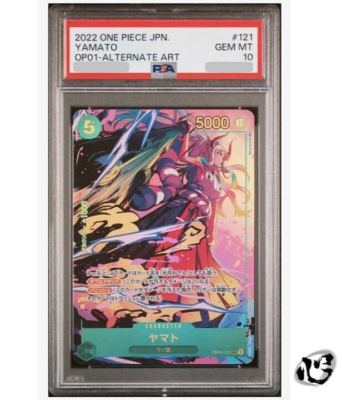 PSA 10 ONE PIECE Card Game Yamato OP01-121 ( Parallel ) Romance