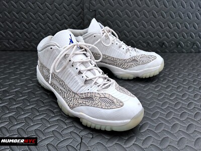 NIKE AIR JORDAN 11 XI LOW 2003 RETRO 306008-142 ZEN GREY COBALT