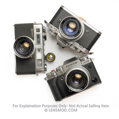 Yashica Electro 35 GSN Yashinon 45mm F1.7 Classic Lens for