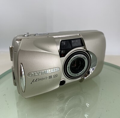 Olympus µ [Mju:] - III Zoom 120 Compact 35mm Film Point & Shoot