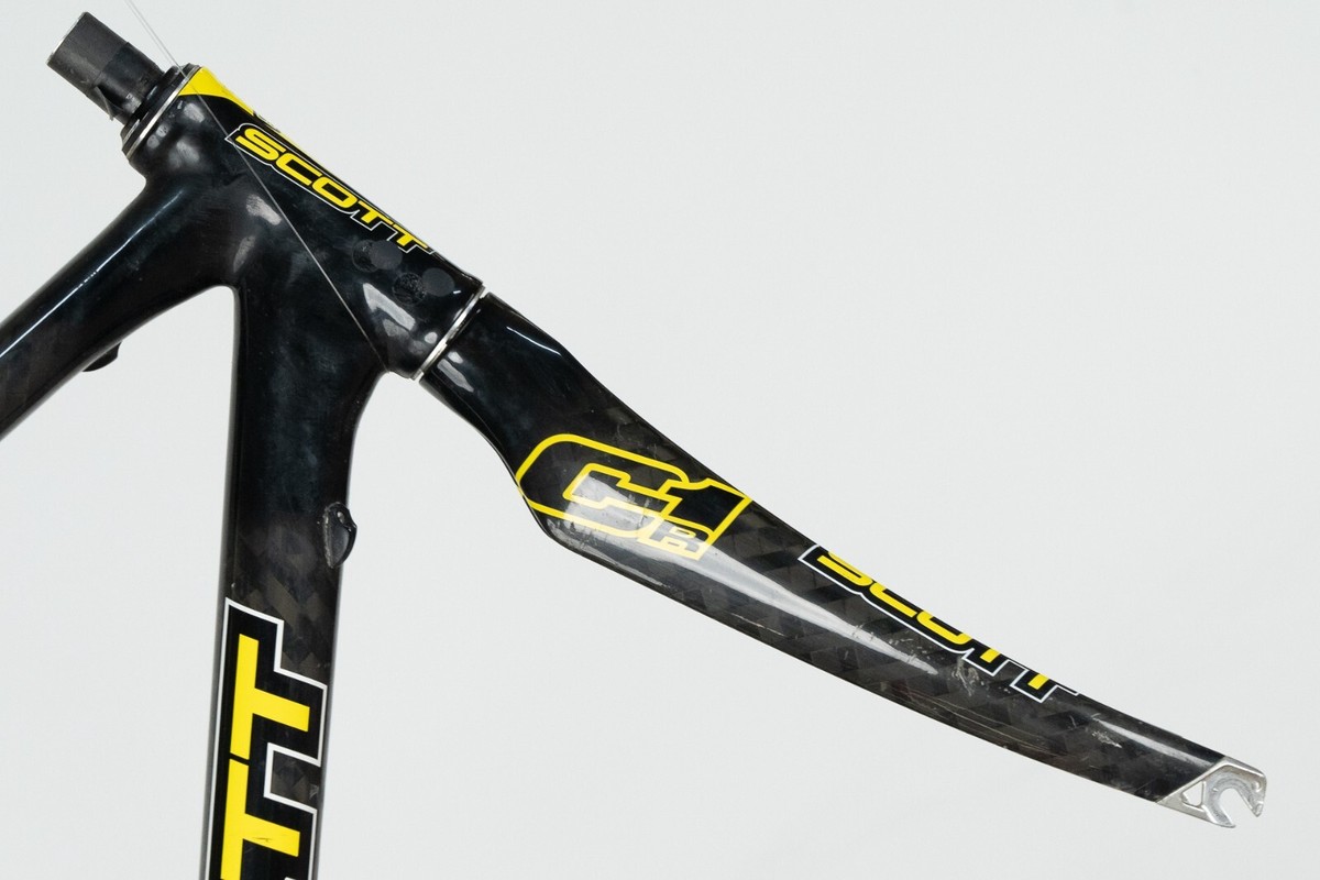 SCOTT CR1 CARBON FRAME SET VINTAGE ROAD RACING BIKE BICYCLE