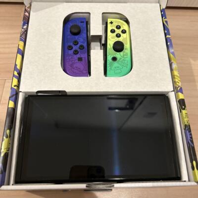 Nintendo Switch OLED Splatoon 3 edition Console Japan w/ pro