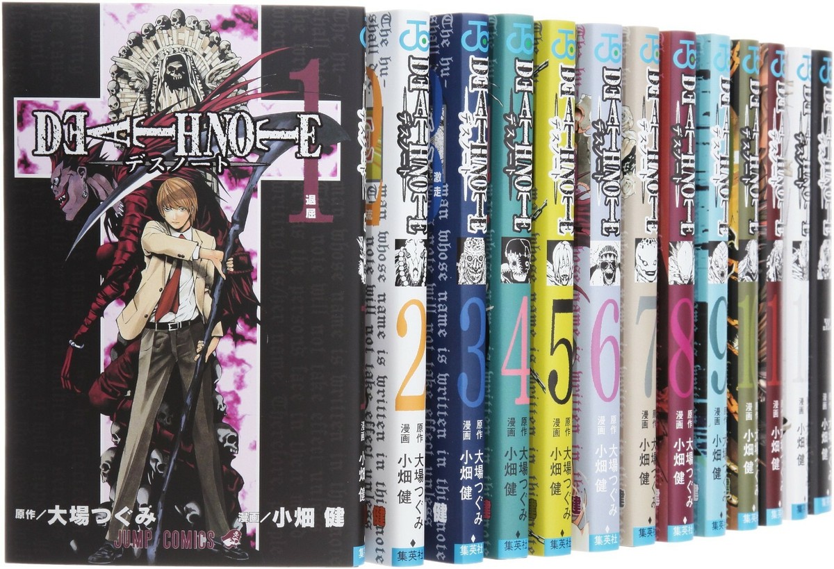 DEATH NOTE Vol.1-13 Manga complete Lot Set Comic Japanese Edition
