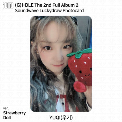 G)I-DLE G-IDLE 2nd Full Album 2 Two Soundwave Lucky Draw Photocard