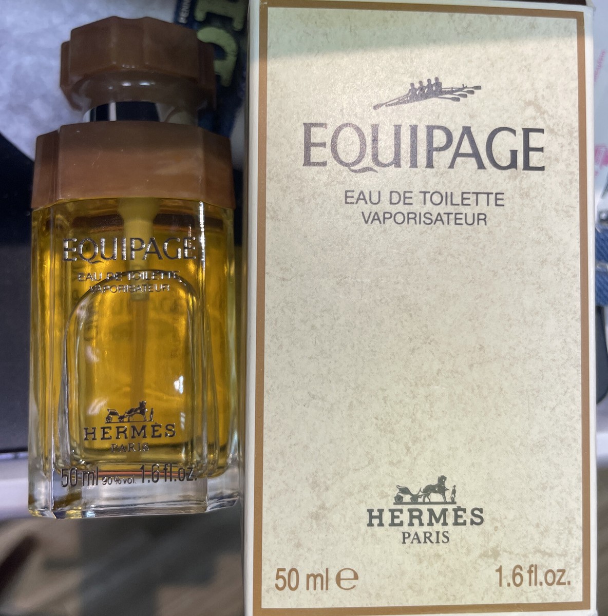 Equipage By Hermes 1.7 Oz For Men Eau De Toilette Spray Vintage