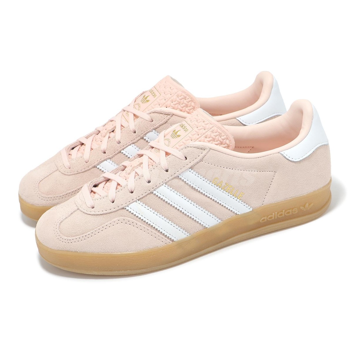 Size 7.5 - Adidas Gazelle Indoor Sandy Pink Gum W for sale online