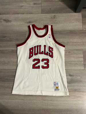 Vintage 1980's SAND-KNIT Michael Jordan Chicago Bulls (L) #23