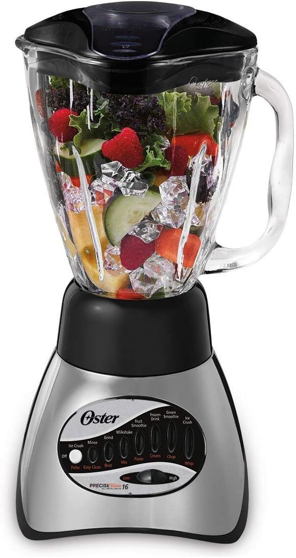 Brand New Oster Classic Series 16 Speed Blender with 5-Cup Glass
