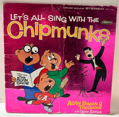 A65 David Seville: Lets All Sing With the Chipmunks, 1959 Liberty