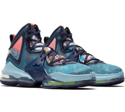 NEW Men's Nike LeBron XIX 19 Basketball Shoes Witness CZ0203 400