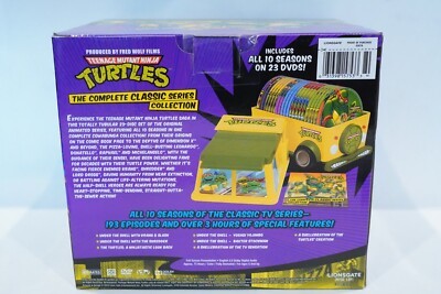 TMNT Teenage Mutant Ninja Turtles 23 DVD Limited Edition Van Box