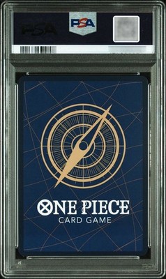 MONKEY D. LUFFY ONE PIECE CARD PSA 10 MANGA OP13-118 PARALLEL TCG